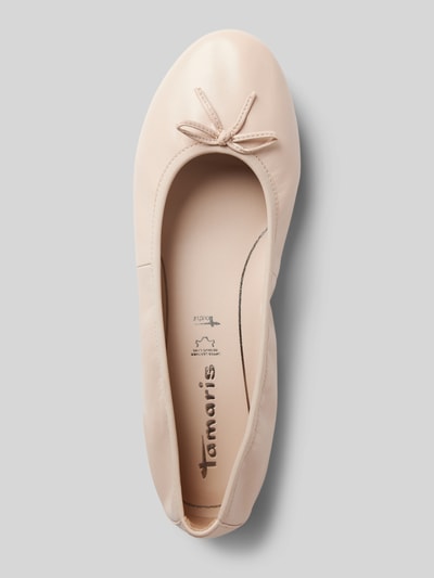 Tamaris Ballerinas in unifarbenem Design Rosa 3