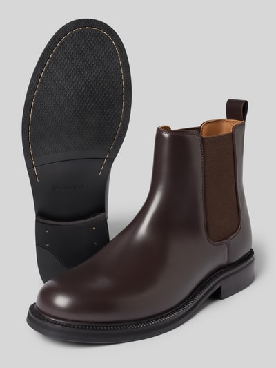 Selected Chelseas aus reinem Rindsleder Modell 'BOBBY' Dunkelbraun 4