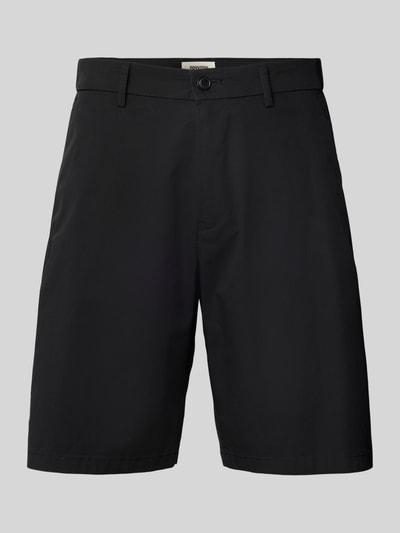 Drykorn Regular Fit Shorts mit Knopfverschluss Modell 'YASAN' Black 2