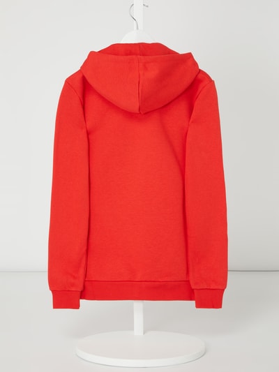 Puma Hoodie mit gummiertem Logo-Print Rot 3