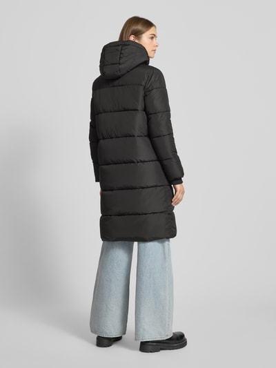 Pieces Regular Fit Steppmantel mit Storm Cuffs Modell 'BEE' Black 5