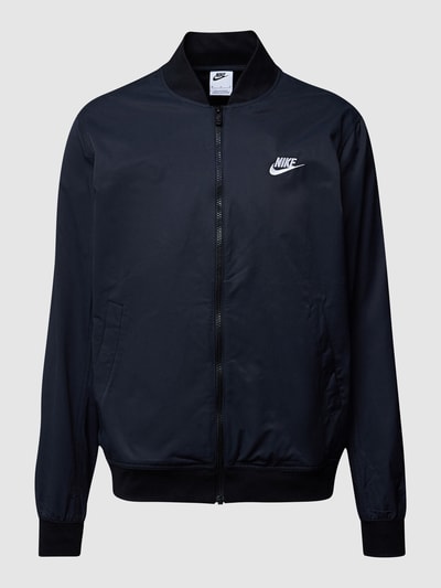 Nike Bomberjacke mit Label-Stitching Black 2