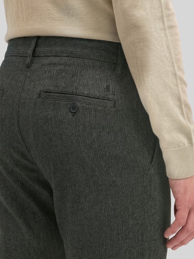 Marc O'Polo Regular Waist Hose mit Bundfalten-Detail Black 3