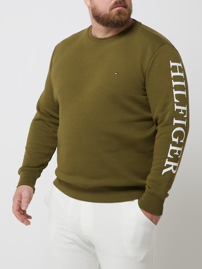 Tommy Hilfiger Big & Tall PLUS SIZE Sweatshirt mit Logo Gruen 4