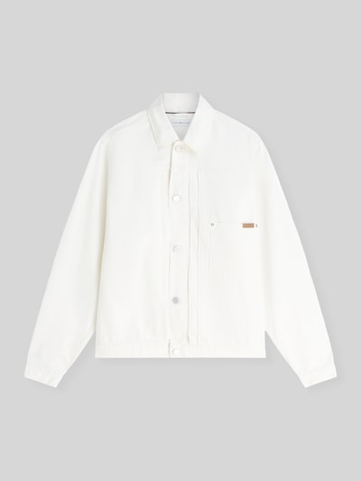 Tommy Hilfiger Regular Fit Blouson aus Denim Weiss 2