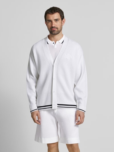 BOSS Green Vest met knoopsluiting Wit - 4