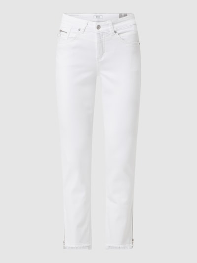 MAC Slim Fit Jeans mit Stretch-Anteil Modell 'Rich' Weiss 1