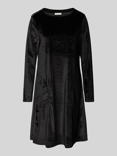 Christian Berg Woman Minikleid mit Effektgarn Black 1