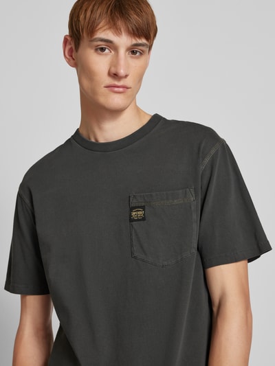 Superdry T-shirt met labeldetail Zwart - 3