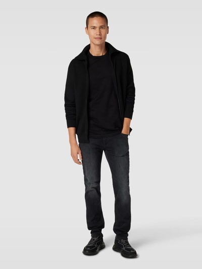 Christian Berg Men Jeans in 5-pocketmodel Donkergrijs - 1