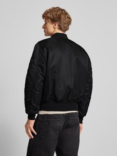 Alpha Industries Bomberjack met opstaande kraag Zwart - 5