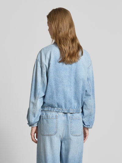 Marc O'Polo Relaxed fit jeansjack van een mix van lyocell en katoen Blauw gemêleerd - 5