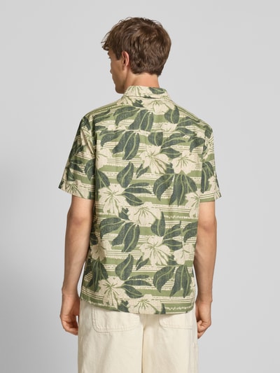 ONeill Slim Fit Freizeithemd mit Label-Stitching Oliv 5