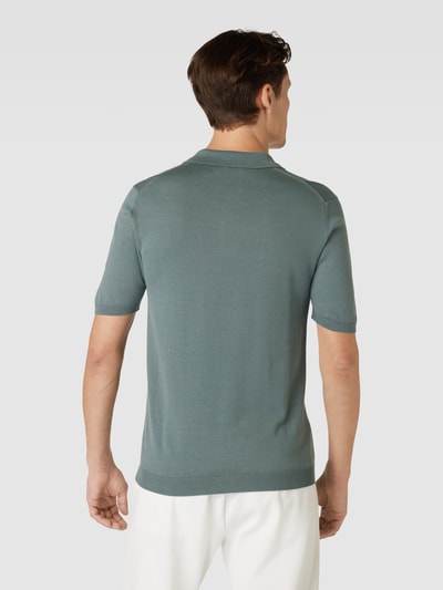 Roy Robson Poloshirt in unifarbenem Design Lind 5