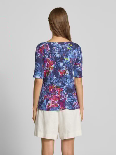 Lauren Ralph Lauren T-shirt met 1/2-mouwen, model 'JUDY' Bleu gemêleerd - 5