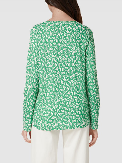 Tom Tailor Bluse mit floralem Allover-Muster Gruen 5