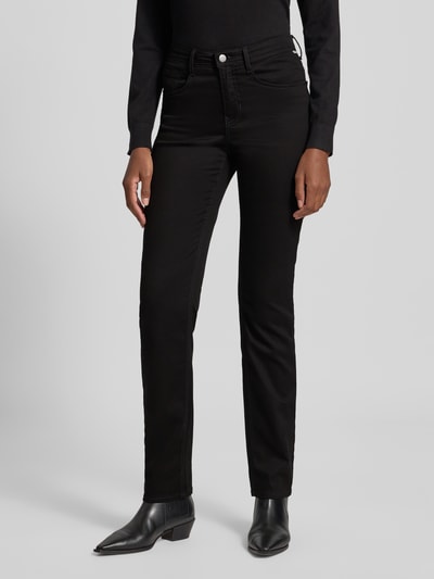 Brax Slim Fit Jeans im 5-Pocket-Design Modell 'STYLE.CAROLA' Black 4