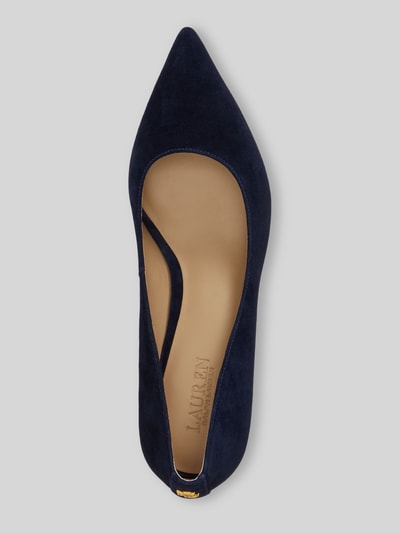 Lauren Ralph Lauren Pumps van echt suède Marineblauw - 3