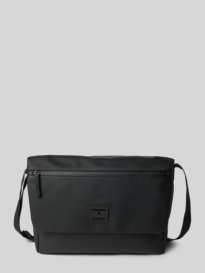 Strellson Handtasche mit Label-Patch Black 2