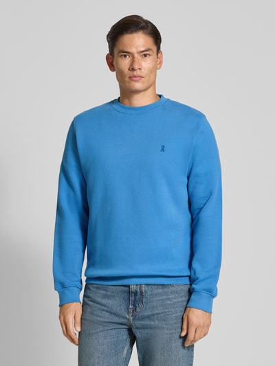 Armedangels Regular Fit Sweatshirt aus reiner Baumwolle Modell 'BAARO FLEECE' Royal 4