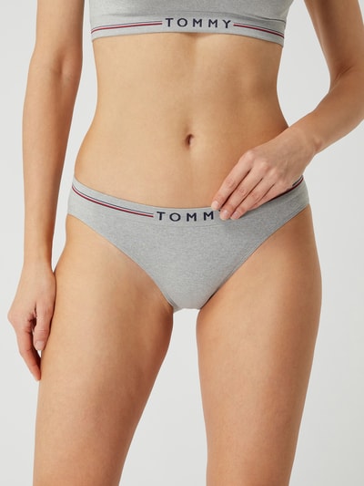 TOMMY HILFIGER Slip mit Stretch-Anteil Mittelgrau Melange 4