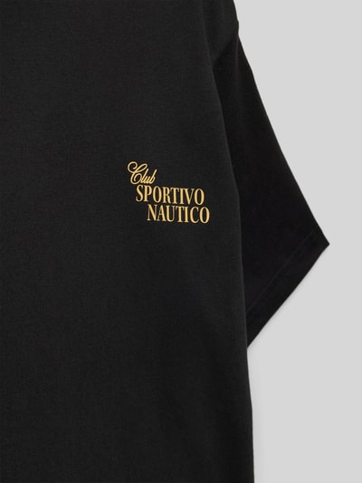 Jack & Jones T-shirt met statementprint, model 'HYDRA' Zwart - 2