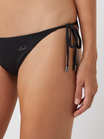 Karl Lagerfeld Beachwear Bikini-Hose mit Schnürungen  Black 4