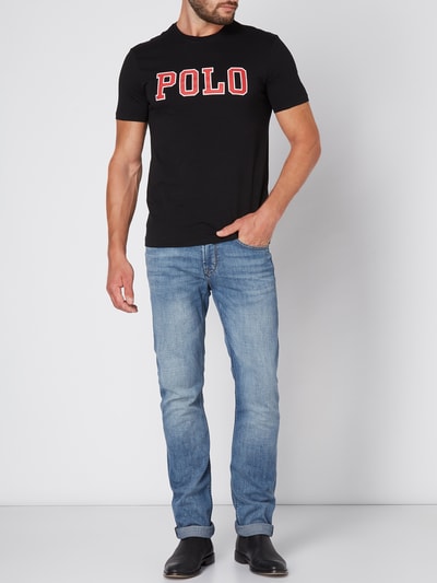 Polo Ralph Lauren Custom slim fit T-shirt van katoen Zwart - 1