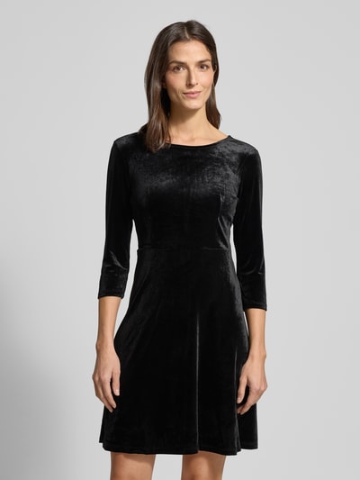 Vila Mini-jurk met 3/4-mouwen, model 'VEFLY' Zwart - 4