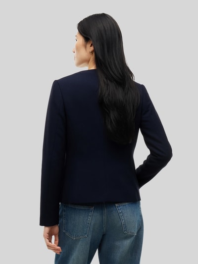 Tommy Hilfiger Slim fit korte blazer met viscose Marineblauw - 5