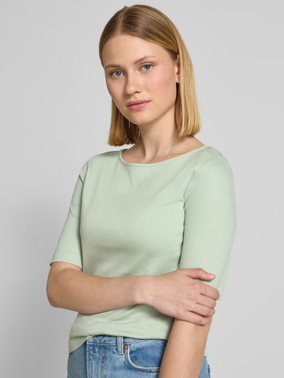 Christian Berg Woman T-Shirt mit U-Boot-Ausschnitt Lind 3