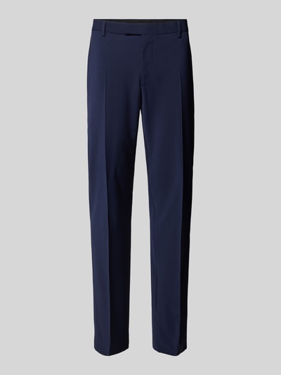 Strellson Spodnie do garnituru o kroju slim fit z wpuszczanymi kieszeniami Ciemnoniebieski 2