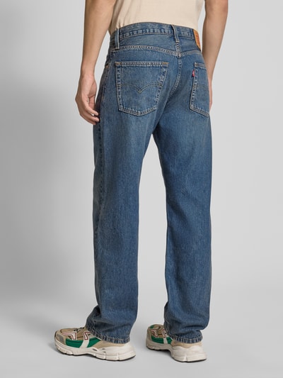 Levi's® Relaxed Fit Jeans mit Logo-Patch Modell '555' Jeansblau 5