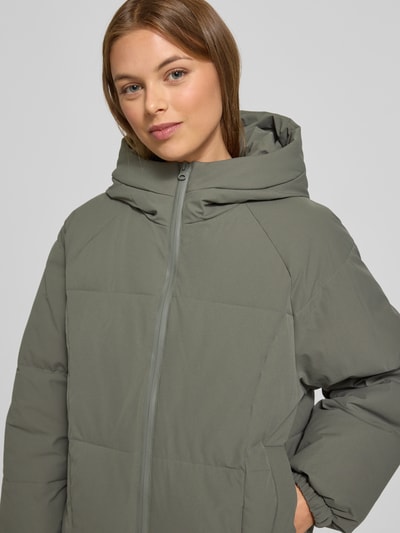 ICHI Steppjacke mit Eingrifftaschen Modell 'HIZTORA' Schilf 3