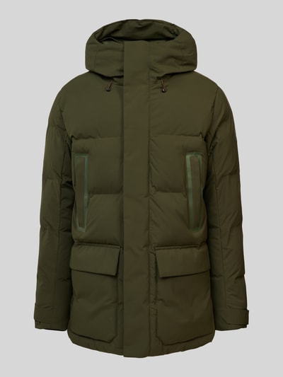 SAVE THE DUCK Steppjacke mit Kapuze Modell 'QUINLAN' Oliv 1