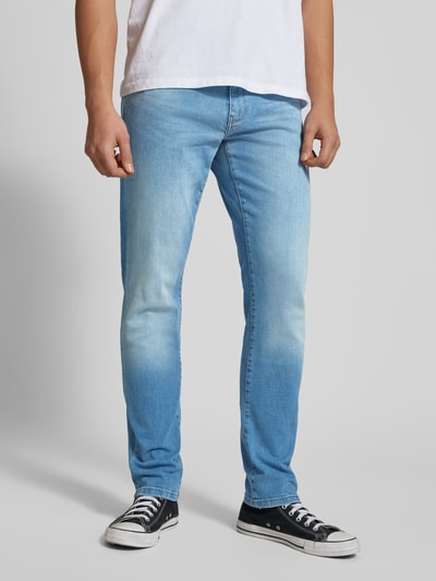 Only & Sons Regular fit jeans in 5-pocketmodel, model 'WEFT' Lichtblauw - 4