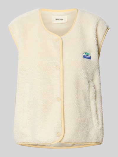 American Vintage Weste mit Teddyfell Modell 'HOKTOWN' Ecru 2