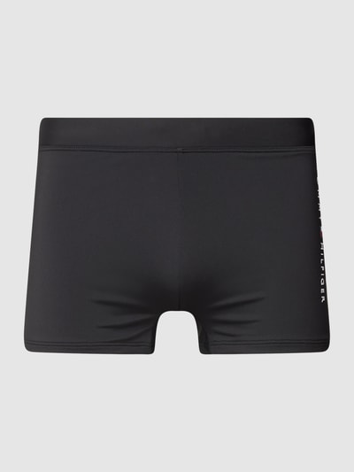 Tommy Hilfiger Badehose mit Label-Detail Black 1