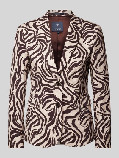 JOOP! Blazer met all-over print Beige - 2