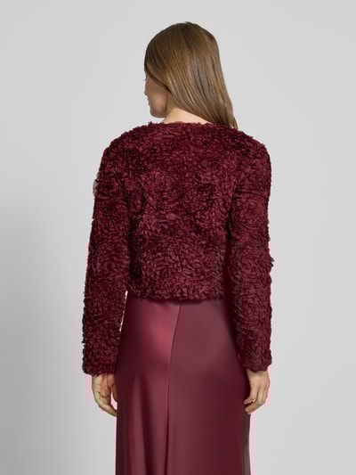 Rich & Royal Żakiet o kroju regular fit z listwą guzikową Bordowy 5