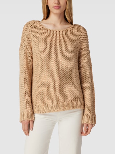 JOOP! Strickpullover in Grobstrick-Optik Beige 4