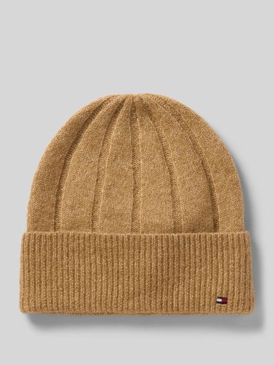 Tommy Hilfiger Beanie mit Woll- und Alpaka-Anteil Beige 1