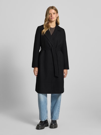 Only Regular Fit Trenchcoat mit Reverskragen Modell 'ALVILDA LIFE' BLACK 4