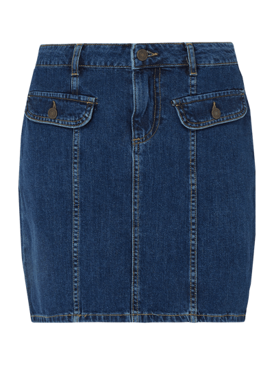 Noisy May Light stone washed jeansrok met stretchgehalte  Jeansblauw - 2