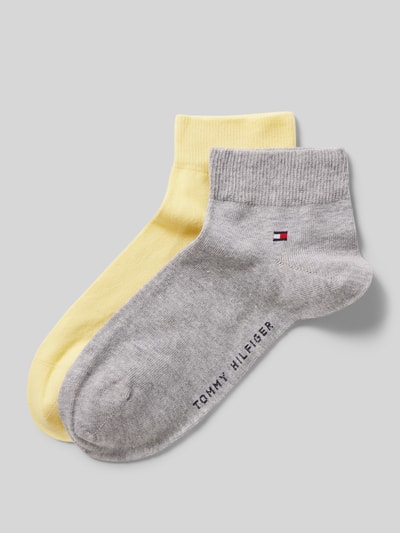 Tommy Hilfiger Socken aus Baumwoll-Mix Gelb 1