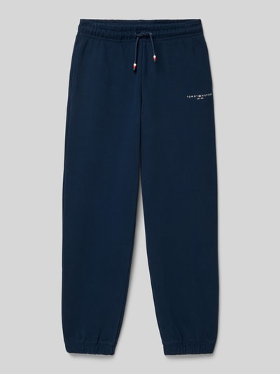Tommy Hilfiger Teens Regular Fit Sweatpants mit Label-Print Marine 1