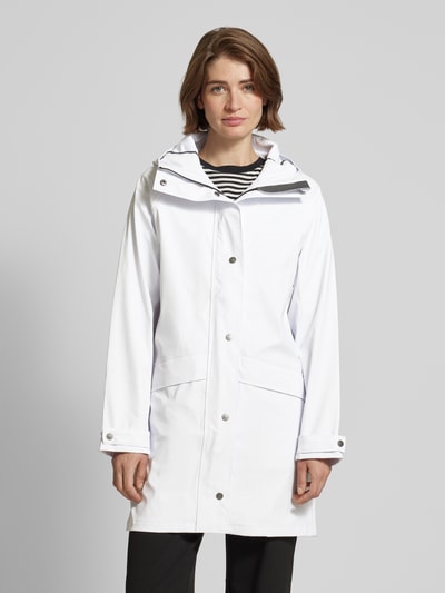 Didriksons Regenjas Galon® parka, model 'ELLY' Wit - 4