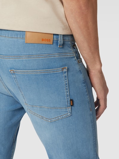 BOSS Orange Jeans mit 5-Pocket-Design Modell 'Delaware' Hellblau 3