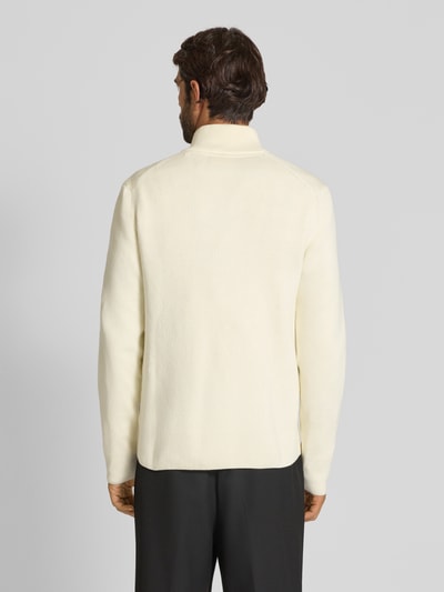 Lindbergh Gebreid jack met structuurmotief Offwhite - 5