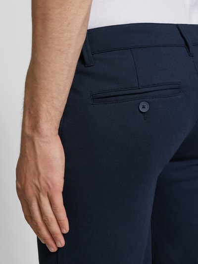 Only & Sons Korte broek met steekzakken, model 'MARK' Marineblauw - 3